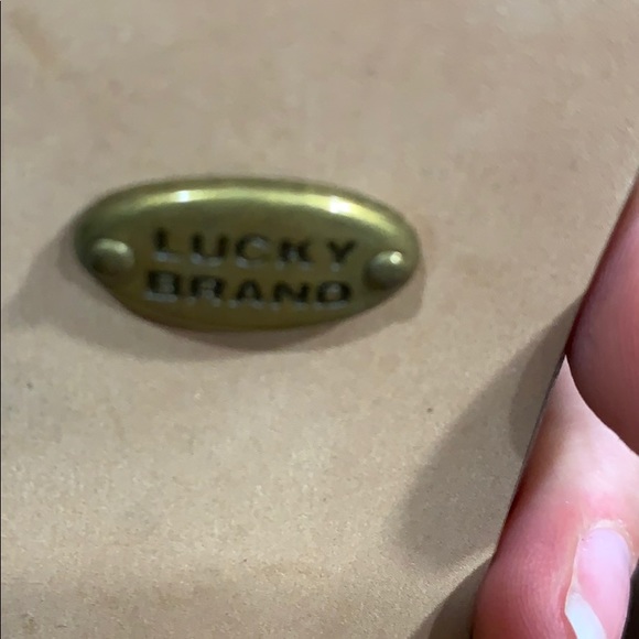 Lucky Brand Peony heels in metallic pewter silver - Picture 7 of 8